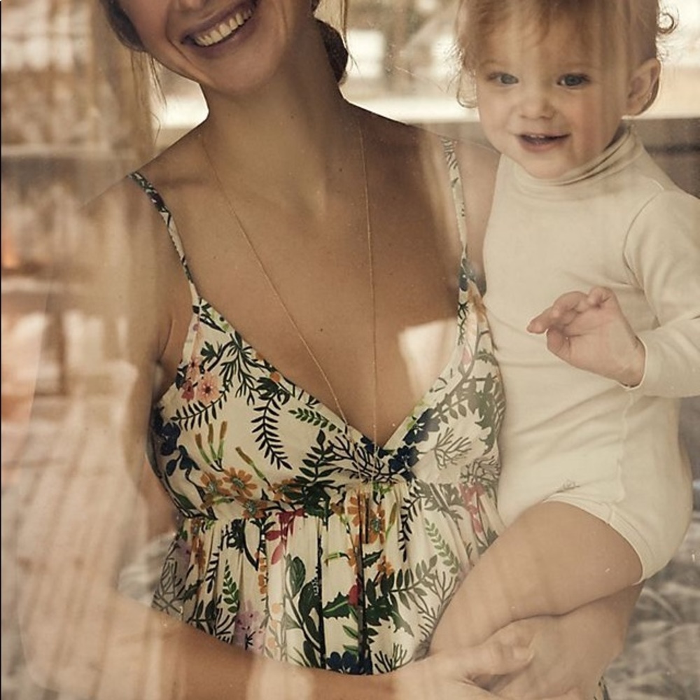 Anthropologie Ro’s Garden cover up maxi dress